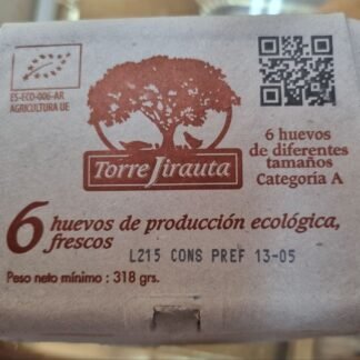 Huevos ecológicos de Torre Jirauta.